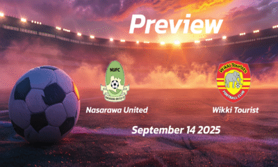 Nasarawa United vs Wikki Tourist: Preview – Team News, Line-ups, Prediction and Tips | September 14 15:00 (GMT)