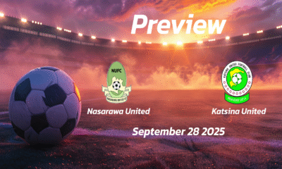 Nasarawa United vs Katsina United: Preview – Team News, Line-ups, Prediction and Tips | September 28 15:00 (GMT)