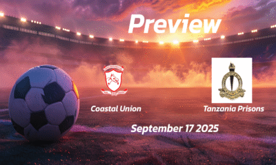Coastal Union vs Tanzania Prisons: Preview – Team News, Line-ups, Prediction, and Tips | September 17 16:00 (GMT)