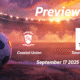 Coastal Union vs Tanzania Prisons: Preview – Team News, Line-ups, Prediction, and Tips | September 17 16:00 (GMT)