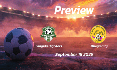 Singida Big Stars vs Mbeya City: Preview – Team News, Line-ups, Prediction and Tips | September 18 11:00 (GMT)