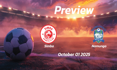 Simba vs Namungo: Preview – Team News, Line-ups, Prediction and Tips | October 01 13:00 (GMT)