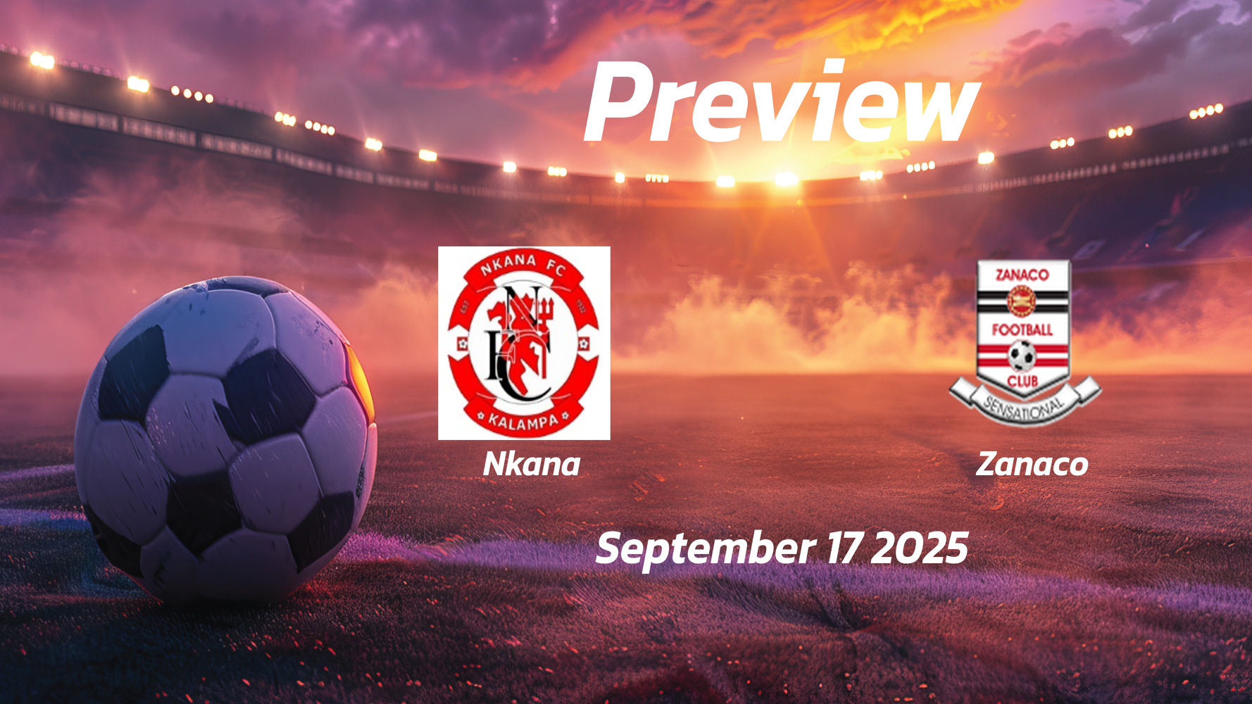 Nkana vs Zanaco: Preview – Team News, Line-ups, Prediction and Tips | September 17 13:00 (GMT)
