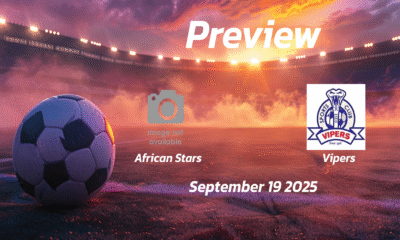 African Stars vs Vipers: Preview – Team News, Line-ups, Prediction and Tips | September 19 16:00 (GMT)