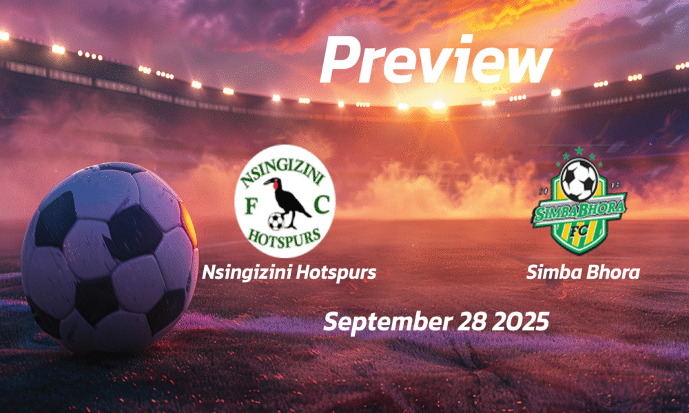 Nsingizini Hotspurs vs Simba Bhora: Preview – Team News, Line-ups, Prediction and Tips | September 28 13:00 (GMT)
