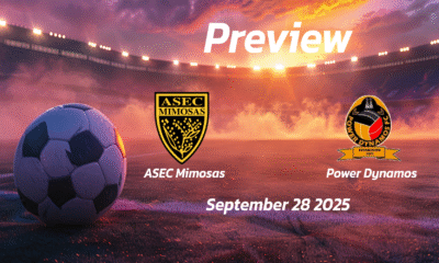 ASEC Mimosas vs Power Dynamos: Preview – Team News, Line-ups, Prediction and Tips | September 28 16:00 (GMT)
