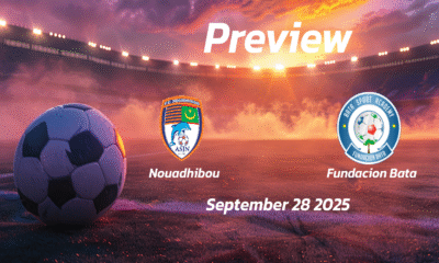 Fundacion Bata vs Nouadhibou: Preview – Team News, Line-ups, Prediction and Tips | September 28 19:00 (GMT)
