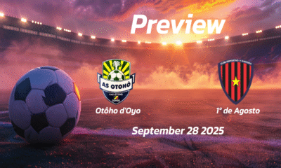 Otôho dOyo vs 1º de Agosto: Preview – Team News, Line-ups, Prediction and Tips | September 28 14:30 (GMT)