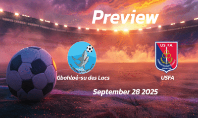 Gbohloé-su des Lacs vs USFA: Preview – Team News, Line-ups, Prediction and Tips | September 28 15:00 (GMT)