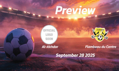 Al-Akhdar vs Flambeau du Centre: Preview – Team News, Line-ups, Prediction and Tips | September 28 16:00 (GMT)