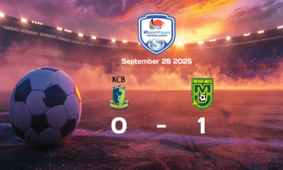 Mathare United Clinch Victory Against KCB with 1-0 Win in FKF Premier League Match on 2025-09-26