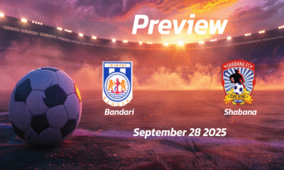 Bandari vs Shabana: Preview – Team News, Line-ups, Prediction and Tips | September 28 12:00 (GMT)