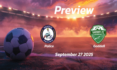 Police vs Gaddafi: Preview – Team News, Line-ups, Prediction and Tips | September 27 13:00 (GMT)