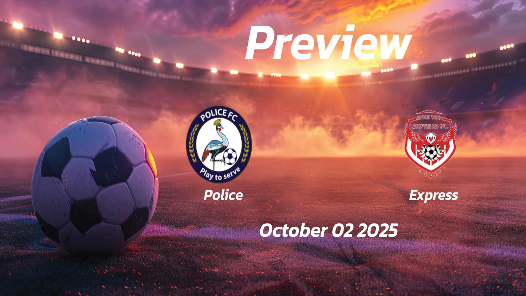 Express vs Police: Preview – Team News, Line-ups, Prediction and Tips | October 02 13:00 (GMT)