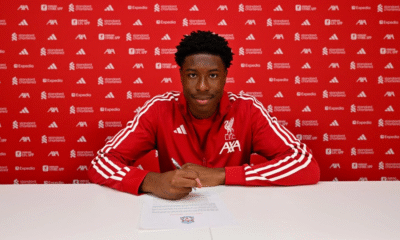 OFFICIAL: Emmanuel Airoboma signs first professional contract with Liverpool OFFICIAL: Emmanuel Airoboma signs first professional contract with Liverpool