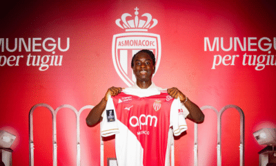 OFFICIAL: Nigeria-eligible Ekene Chukwuani signs professional contract with AS Monaco OFFICIAL: Nigeria-eligible Ekene Chukwuani signs professional contract with AS Monaco