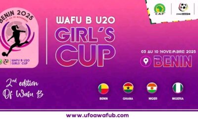 Benin Republic to host second edition of WAFU B U-20 Girls’ Tournament Benin Republic to host second edition of WAFU B U-20 Girls’ Tournament