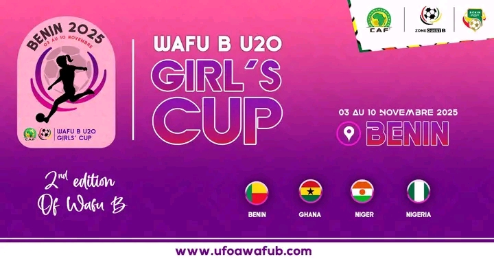 Benin Republic to host second edition of WAFU B U-20 Girls’ Tournament Benin Republic to host second edition of WAFU B U-20 Girls’ Tournament