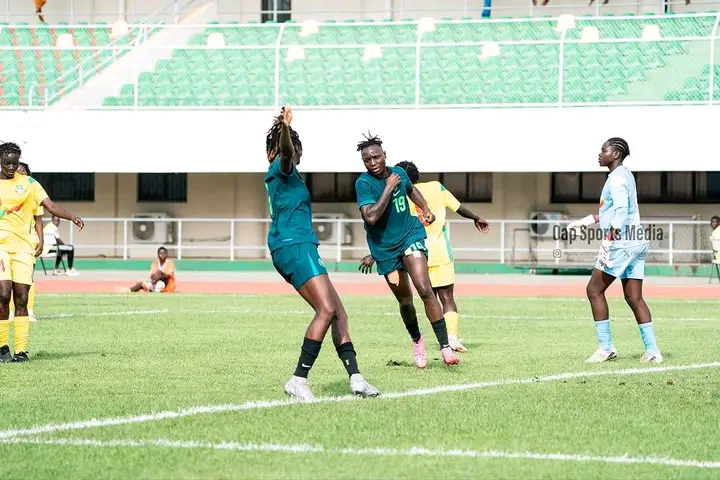 Super Falcons secure first-leg win over Benin Republic in WAFCON 2026 Qualifiers Super Falcons secure first-leg win over Benin Republic in WAFCON 2026 Qualifiers
