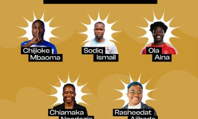 Rasheedat Ajibade, Chiamaka Nnadozie headline nominees for 2025 Future Awards Africa Prize for Sports Rasheedat Ajibade, Chiamaka Nnadozie headline nominees for 2025 Future Awards Africa Prize for Sports