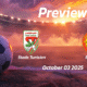 Stade Tunisien vs ES Zarzis: Preview – Team News, Line-ups, Prediction and Tips | October 03 14:00 (GMT)