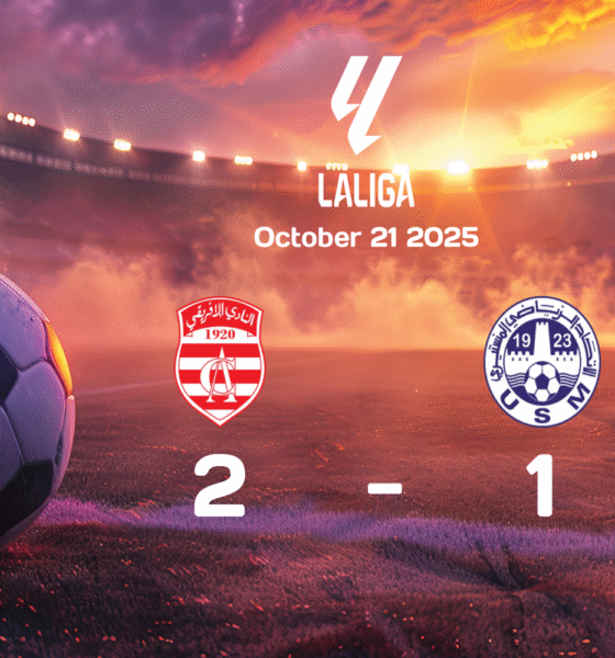 Club Africain Secures Victory Over US Monastirienne with 2-1 Win in Ligue 1 Clash on October 21, 2025