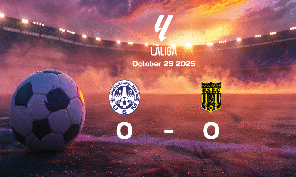 US Monastirienne vs US Ben Guerdane Ends in Goalless Draw in Ligue 1 Match on 2025-10-29