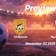 CA Bizertin vs Olympique Béja: Preview – Team News, Line-ups, Prediction and Tips | November 02 13:30 (GMT) CA Bizertin vs Olympique Béja: Preview – Team News, Line-ups, Prediction and Tips | November 02 13:30 (GMT)