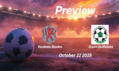 Konkola Blades vs Green Buffaloes: Preview – Team News, Line-ups, Prediction, and Tips | October 22 13:00 (GMT)