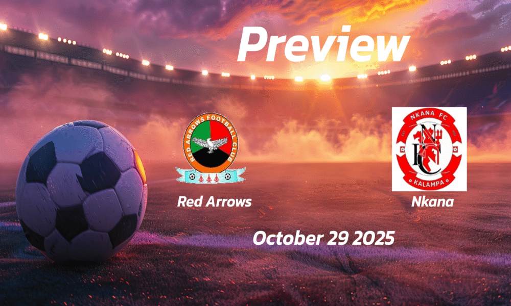 Red Arrows vs Nkana: Preview – Team News, Line-ups, Prediction and Tips | October 29 14:00 GMT