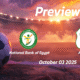 National Bank of Egypt vs AL Masry: Preview – Team News, Line-ups, Prediction, and Tips | October 03 17:00 (GMT)
