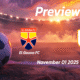 El Gouna FC vs Pharco: Preview – Team News, Line-ups, Prediction and Tips | November 01 18:00 GMT El Gouna FC vs Pharco: Preview – Team News, Line-ups, Prediction and Tips | November 01 18:00 GMT