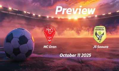 MC Oran vs JS Saoura: Preview – Team News, Line-ups, Prediction and Tips | October 11 17:00 GMT