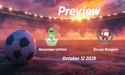 Nasarawa United vs Enugu Rangers: Preview – Team News, Line-ups, Prediction and Tips | October 12 15:00 (GMT)