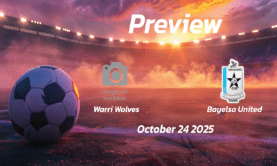 Warri Wolves vs Bayelsa United: Preview – Team News, Line-ups, Prediction and Tips | October 24 15:00 (GMT)