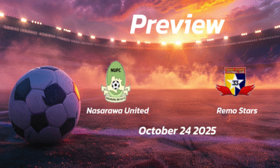 Nasarawa United vs Remo Stars: Preview – Team News, Line-ups, Prediction and Tips | October 24 15:00 (GMT)