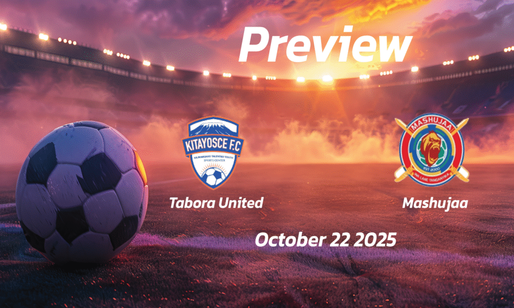 Tabora United vs Mashujaa: Preview – Team News, Line-ups, Prediction and Tips | October 22 13:00 (GMT)