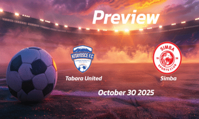 Tabora United vs Simba: Preview – Team News, Line-ups, Prediction and Tips | October 30 13:00 (GMT)