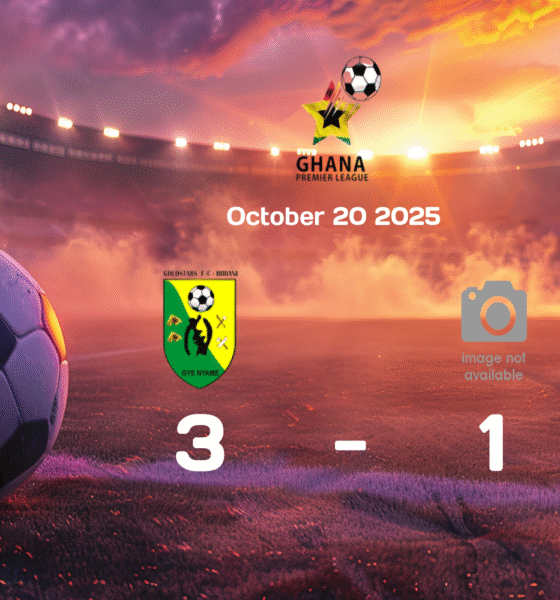 Bibiani Gold Stars Outshine Heart of Lions with 3-1 Victory in Ghana Premier League Match on 2025-10-20
