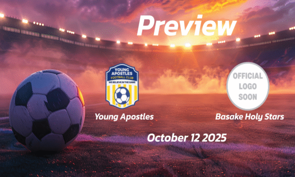Young Apostles vs Basake Holy Stars: Preview – Team News, Line-ups, Prediction and Tips | October 12 15:00 GMT