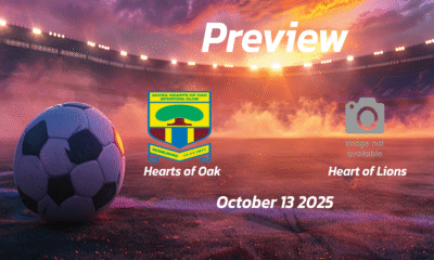 Hearts of Oak vs Heart of Lions: Preview – Team News, Line-ups, Prediction and Tips | October 13 16:00 (GMT)