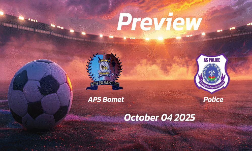 APS Bomet vs Police: Preview – Team News, Line-ups, Prediction, and Tips | October 04 12:00 (GMT)