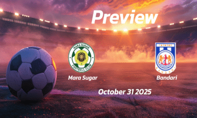 Mara Sugar vs Bandari: Preview – Team News, Line-ups, Prediction, and Tips | October 31 12:00 (GMT)