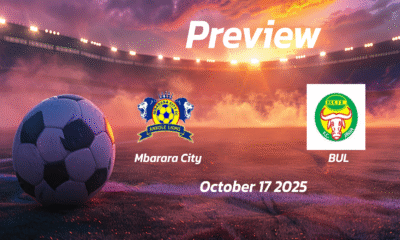 Mbarara City vs BUL: Preview – Team News, Line-ups, Prediction and Tips | October 17 13:00 (GMT)