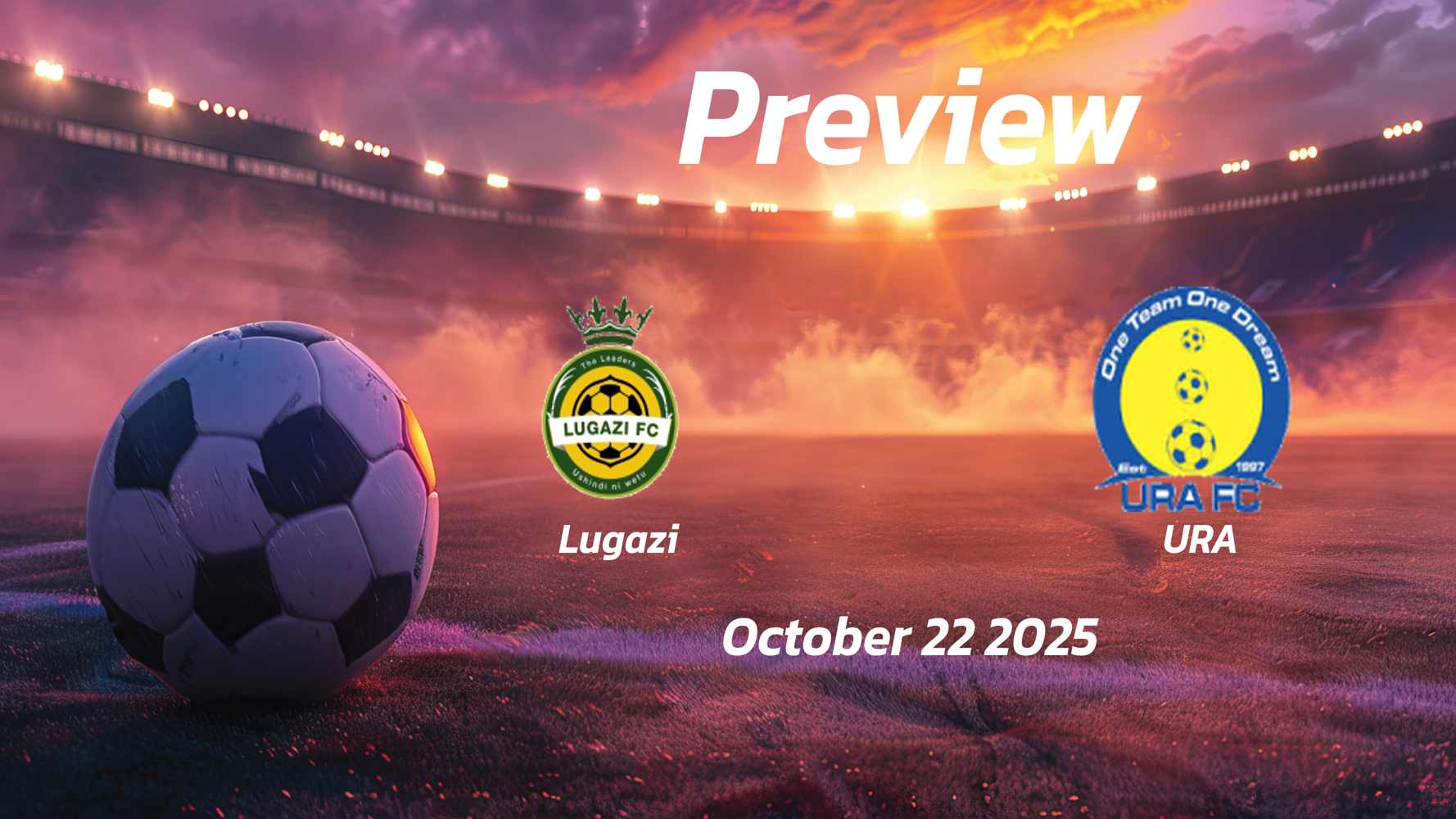 Lugazi vs URA: Preview – Team News, Line-ups, Prediction and Tips | October 22 13:00 (GMT)