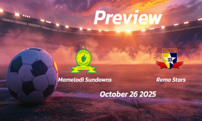 Mamelodi Sundowns vs Remo Stars: Preview – Team News, Line-ups, Prediction and Tips | October 26 13:30 GMT