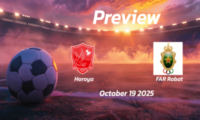 Horoya vs FAR Rabat: Preview – Team News, Line-ups, Prediction and Tips | October 19 16:00 (GMT)