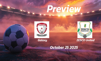 Galaxy vs ZESCO United: Preview – Team News, Line-ups, Prediction and Tips | October 25 13:00 (GMT)