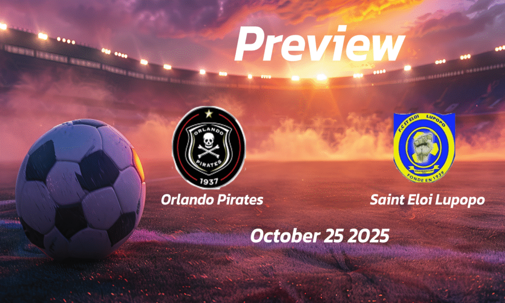 Orlando Pirates vs Saint Eloi Lupopo: Preview – Team News, Line-ups, Prediction and Tips | October 25 13:00 GMT