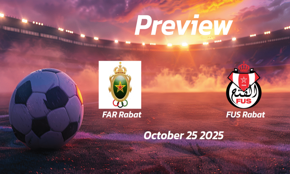 FAR Rabat vs FUS Rabat: Preview – Team News, Line-ups, Prediction and Tips | October 25 15:00 (GMT)